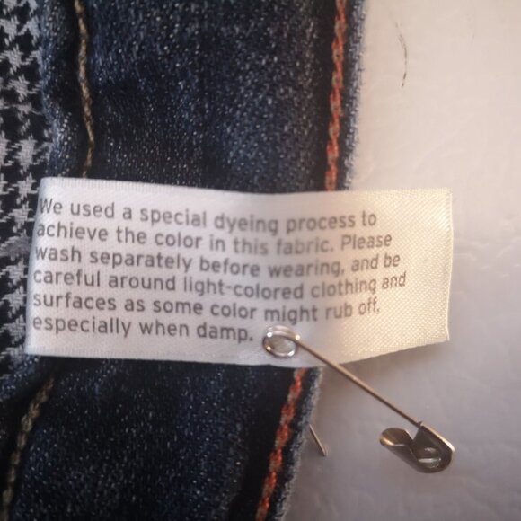 Eddie Bauer Ladies Boyfriend Fit Medium Wash Relaxed Leg Lined Jeans - Picture 10 of 16